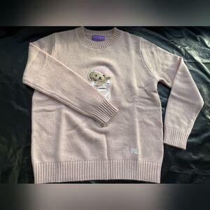 Pink Polo Ralph Lauren Bear Sweater